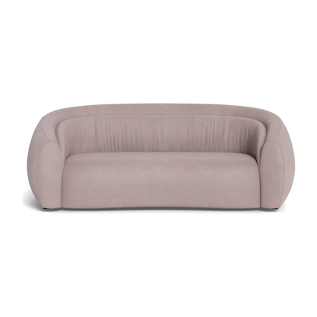 Heal's Flora 3 Seater Sofa Siena Cotton Dusky Pink