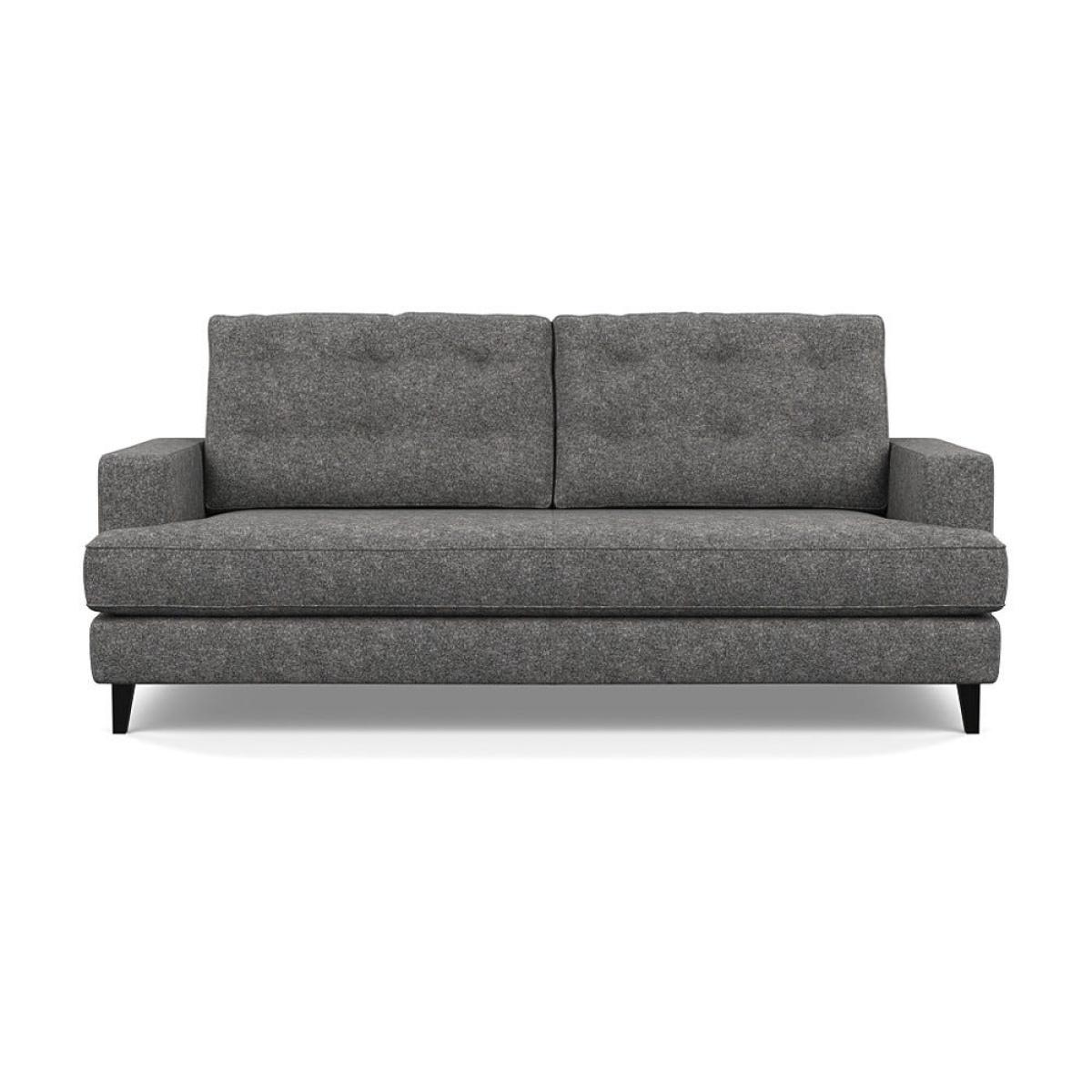 Heal's Mistral 3 Seater Sofa Melton Wool Shale Black – image 2
