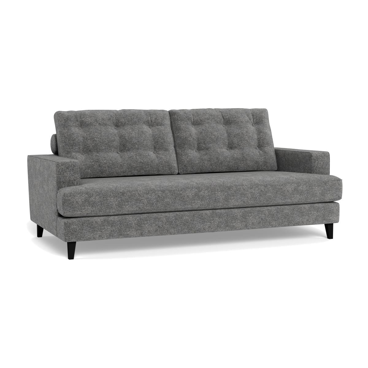 Heal's Mistral 3 Seater Sofa Melton Wool Shale Black – image 1