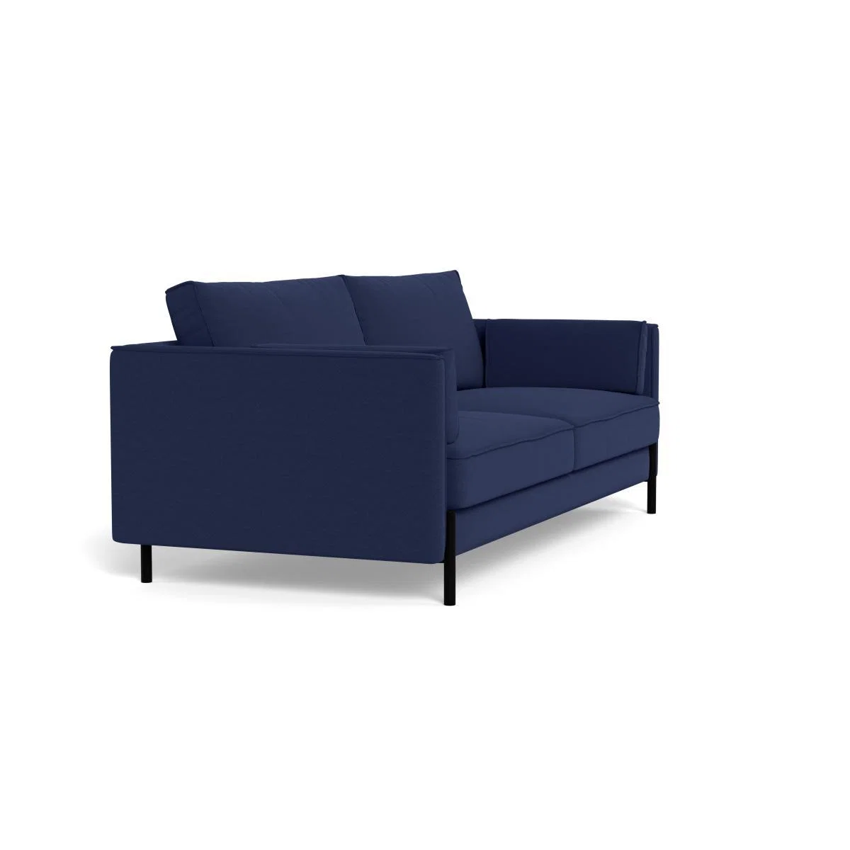 Heal's Tortona 3 Seater Sofa Melton Wool New Navy - Heal's UK Furniture – image 2