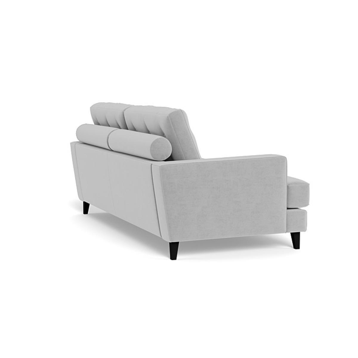Heal's Mistral 3 Seater Chunky Boucle Atlantic Natural Feet - Heal's UK Furniture – image 4