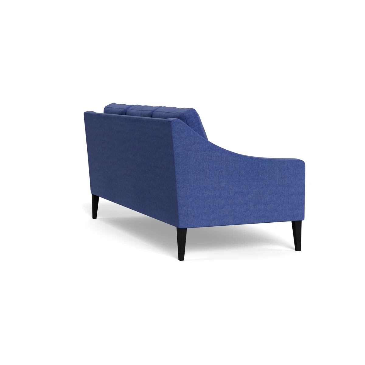 Heal's Richmond 3 Seater Sofa Brushed Cotton Cobalt Natural Feet – image 5