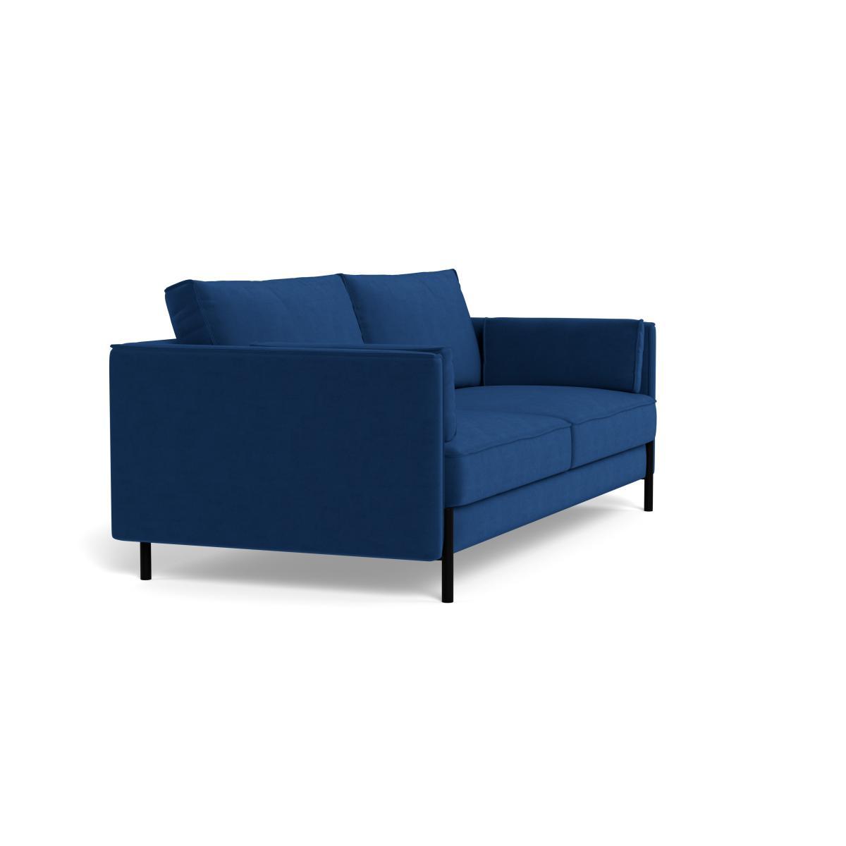 Heal's Tortona 3 Seater Sofa Velvet Petrol - Heal's UK Furniture – image 2