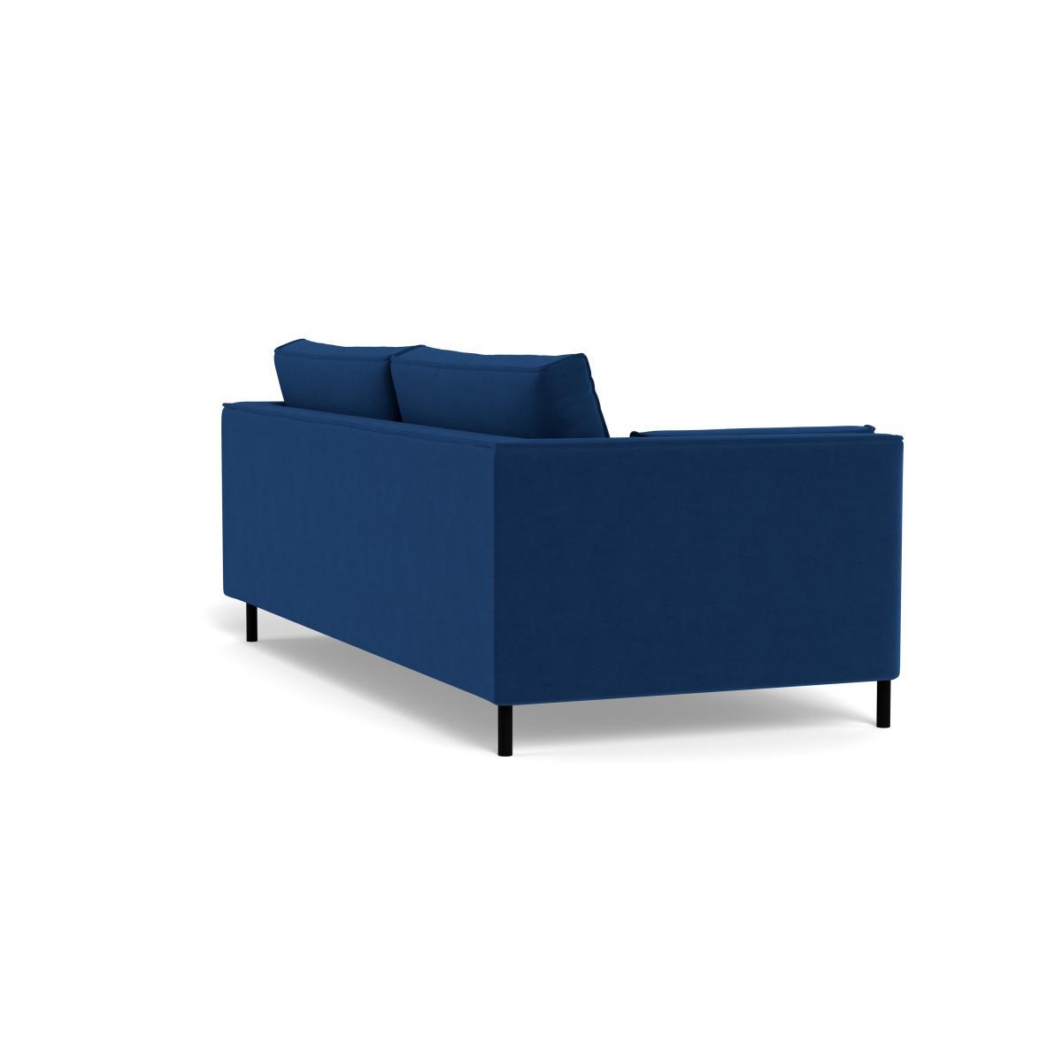 Heal's Tortona 3 Seater Sofa Velvet Petrol - Heal's UK Furniture – image 4