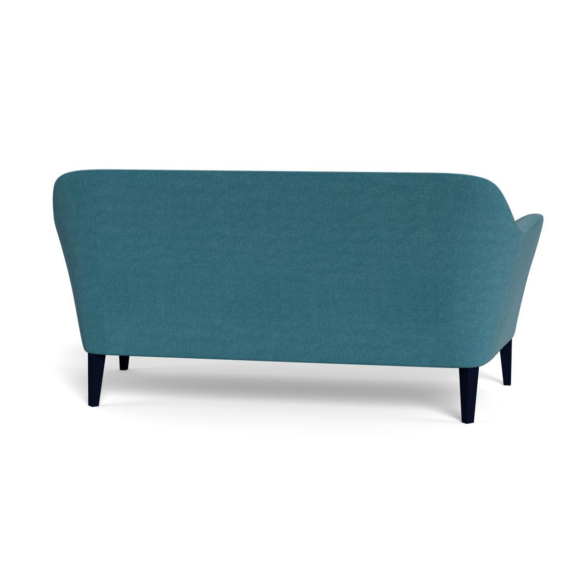 Heal's Wallis 3 Seater Sofa Brushed Cotton Cadet Tinted Ash Feet - Heal's UK Furniture – image 5
