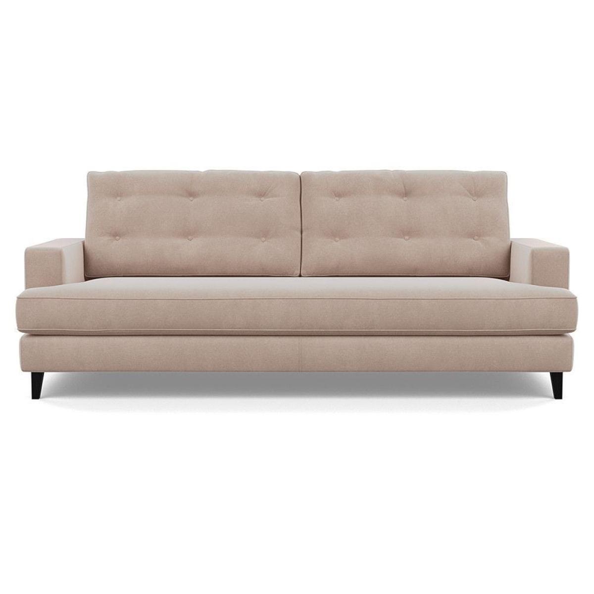 Heal's Richmond 3 Seater Sofa Smart Luxe Velvet Nickel Tinted Ash Feet - Heal's UK Furniture – image 109