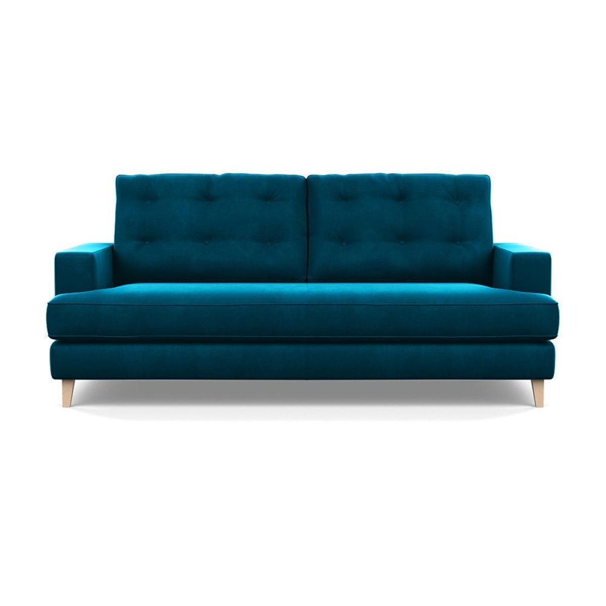 Heal's Richmond 3 Seater Sofa Smart Luxe Velvet Nickel Tinted Ash Feet - Heal's UK Furniture – image 122