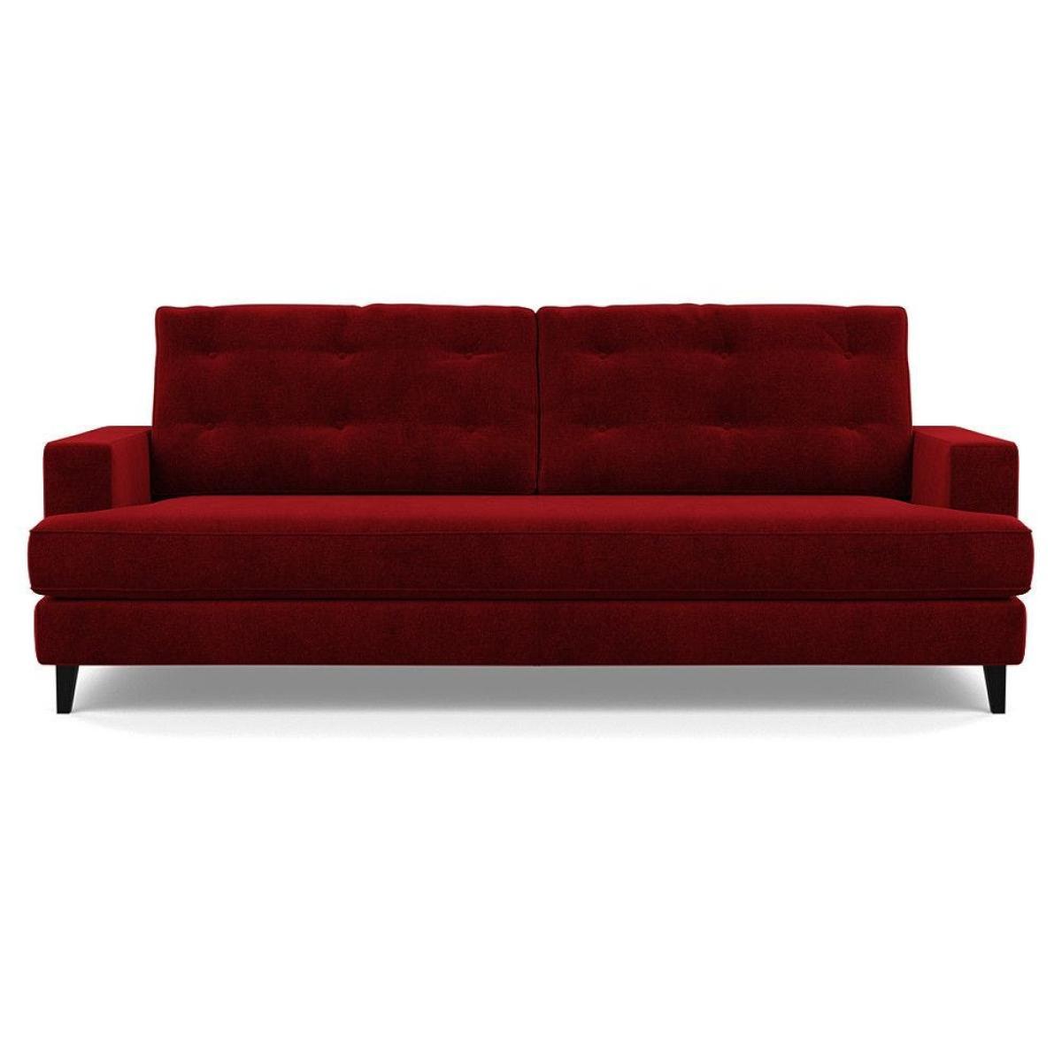 Heal's Richmond 3 Seater Sofa Smart Luxe Velvet Nickel Tinted Ash Feet - Heal's UK Furniture – image 126