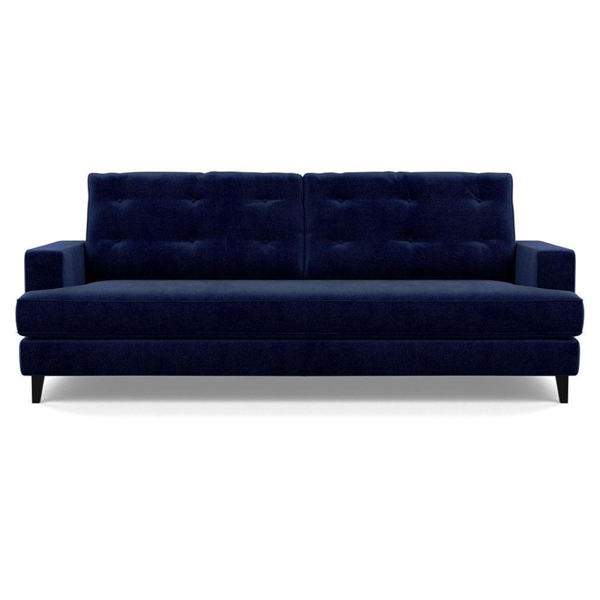 Heal's Richmond 3 Seater Sofa Smart Luxe Velvet Nickel Tinted Ash Feet - Heal's UK Furniture – image 15