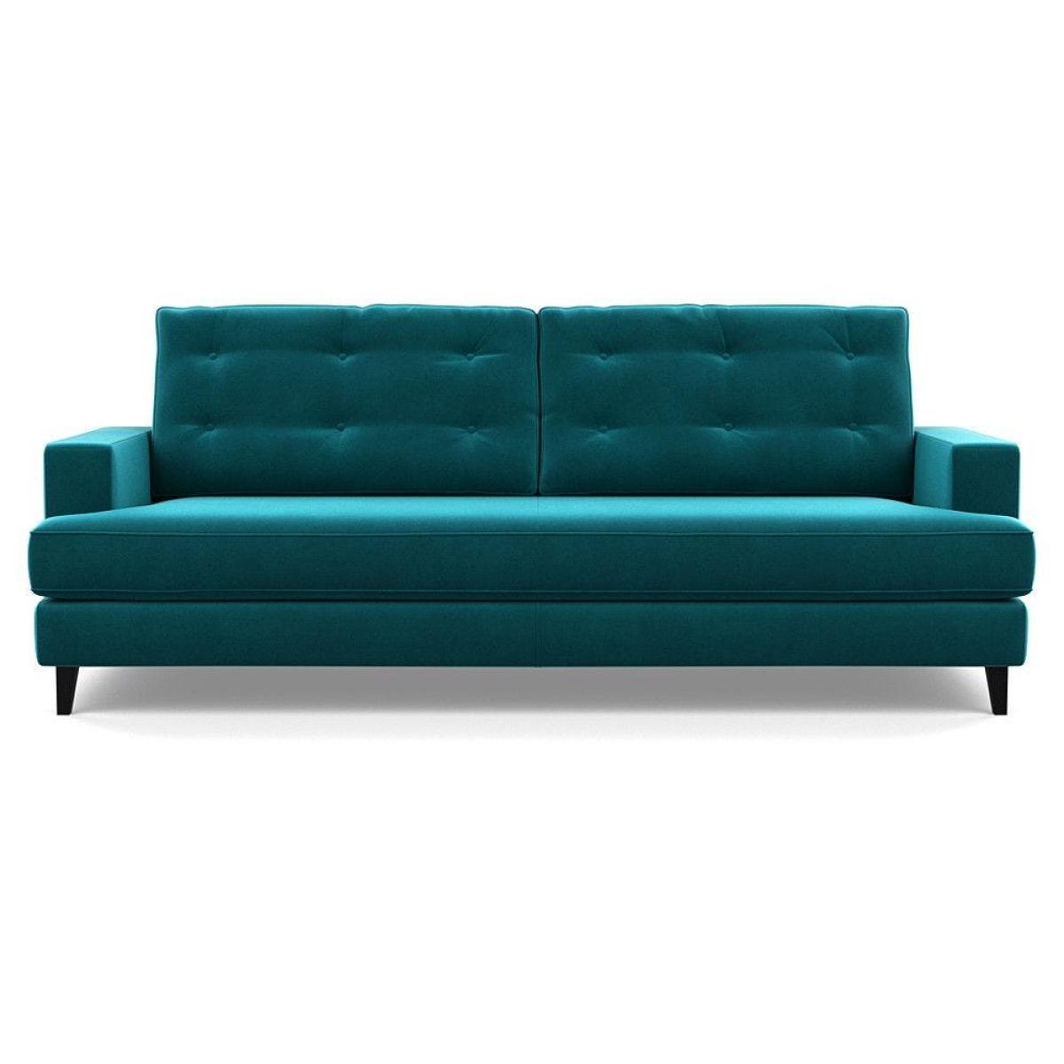 Heal's Richmond 3 Seater Sofa Smart Luxe Velvet Nickel Tinted Ash Feet - Heal's UK Furniture – image 147