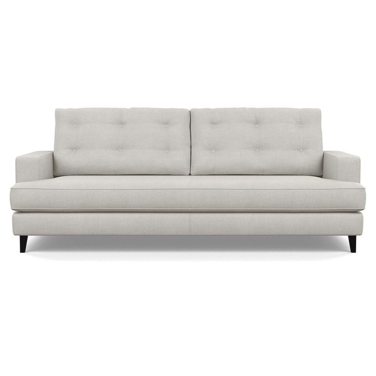 Heal's Richmond 3 Seater Sofa Smart Luxe Velvet Nickel Tinted Ash Feet - Heal's UK Furniture – image 24