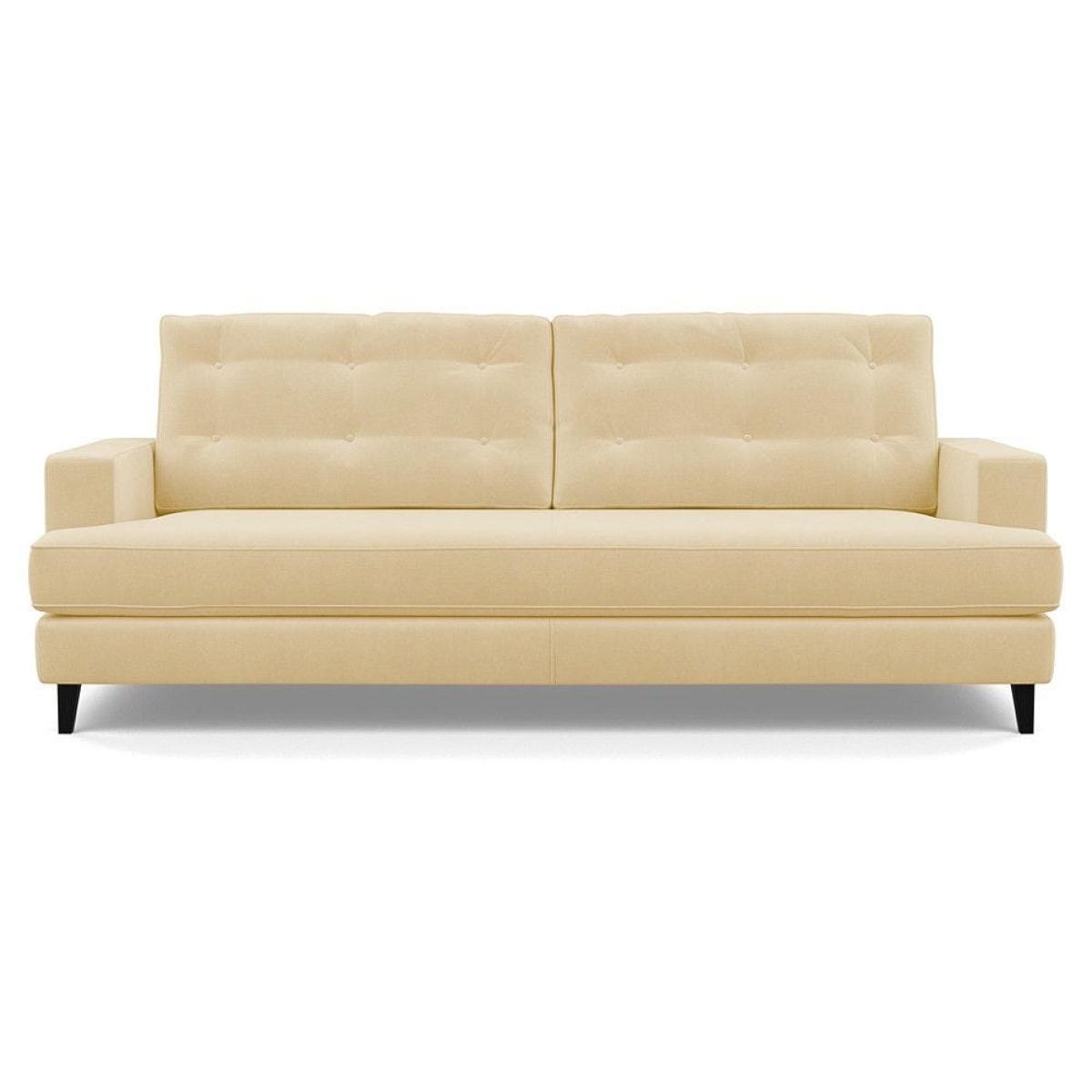 Heal's Richmond 3 Seater Sofa Smart Luxe Velvet Nickel Tinted Ash Feet - Heal's UK Furniture – image 26