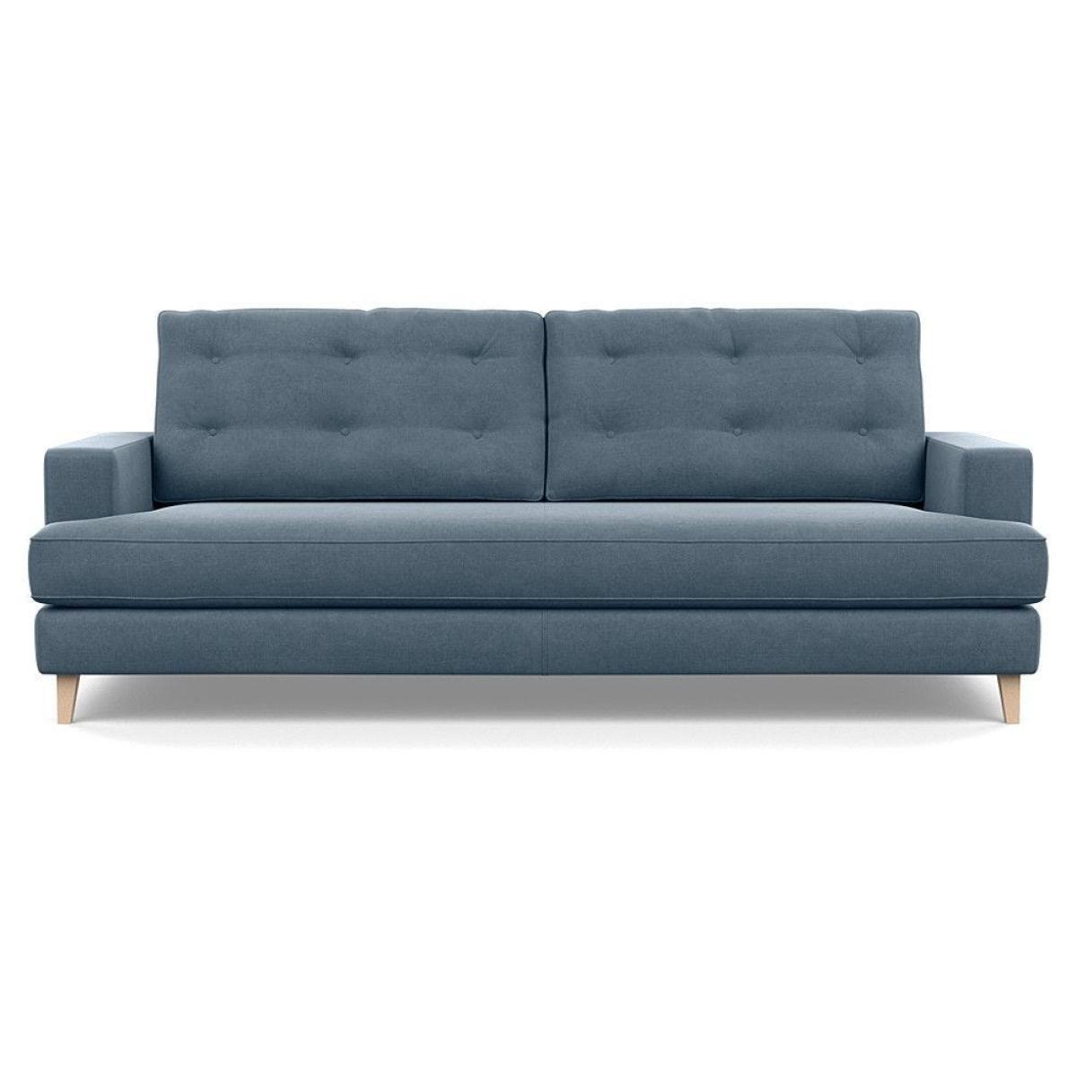 Heal's Richmond 3 Seater Sofa Smart Luxe Velvet Nickel Tinted Ash Feet - Heal's UK Furniture – image 51