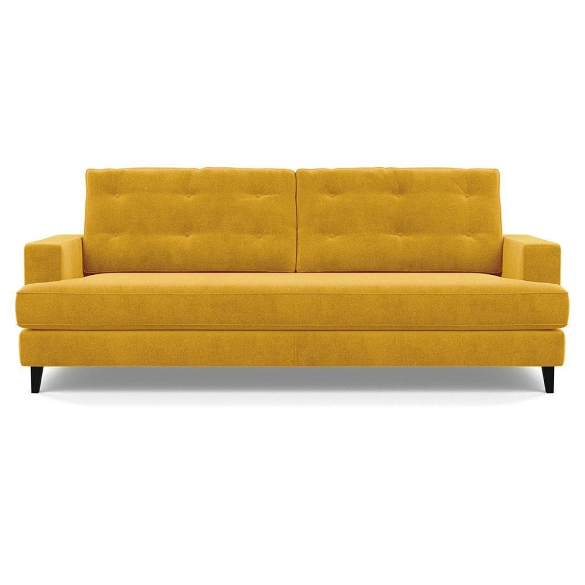 Heal's Richmond 3 Seater Sofa Smart Luxe Velvet Nickel Tinted Ash Feet - Heal's UK Furniture – image 58