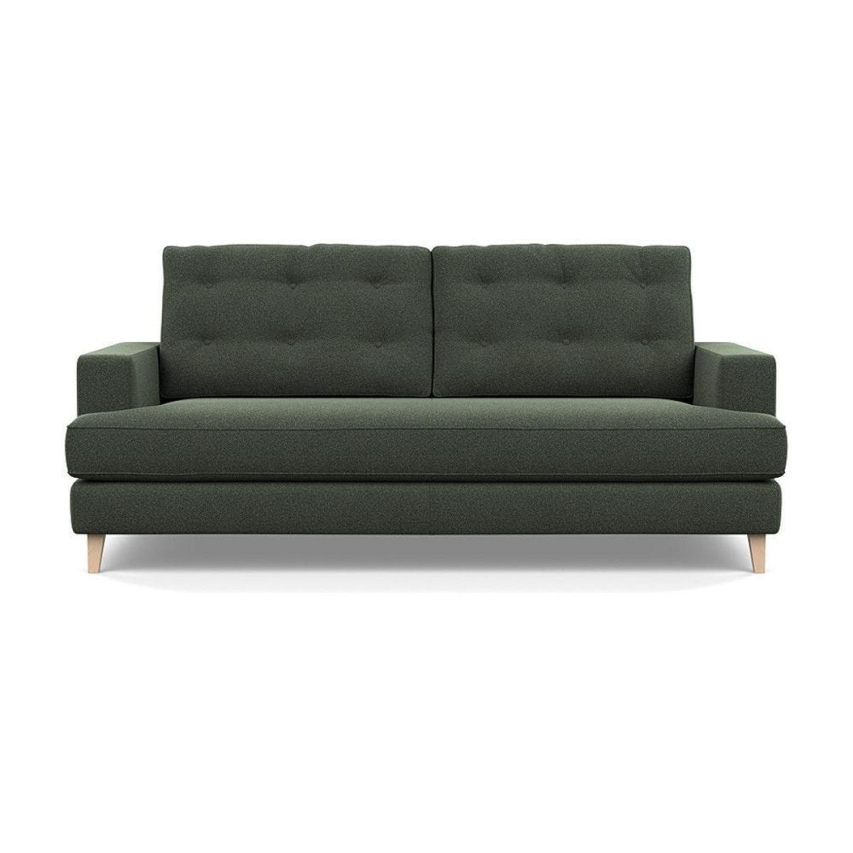 Heal's Richmond 3 Seater Sofa Smart Luxe Velvet Nickel Tinted Ash Feet - Heal's UK Furniture – image 95