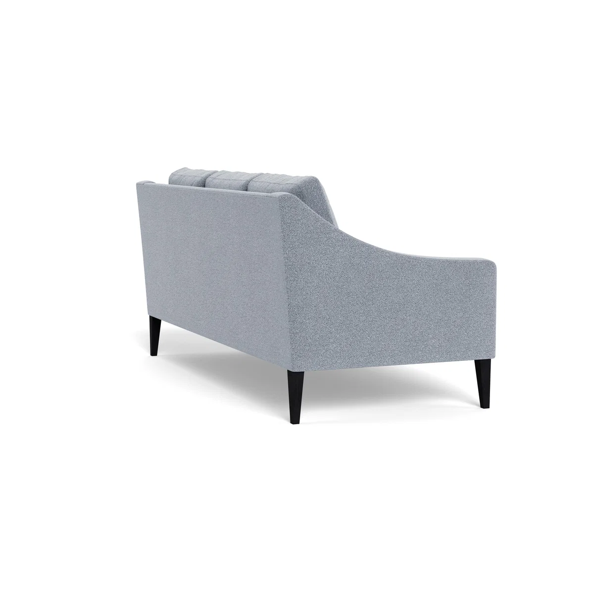 Heal's Richmond 3 Seater Sofa Textured Boucle Steel Black Feet – image 5