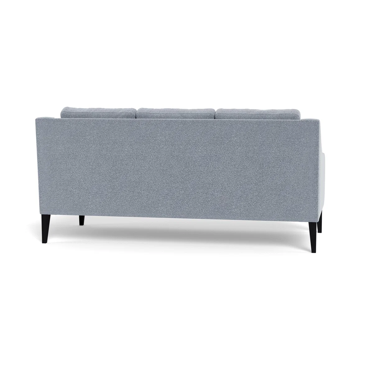 Heal's Richmond 3 Seater Sofa Textured Boucle Steel Black Feet – image 6