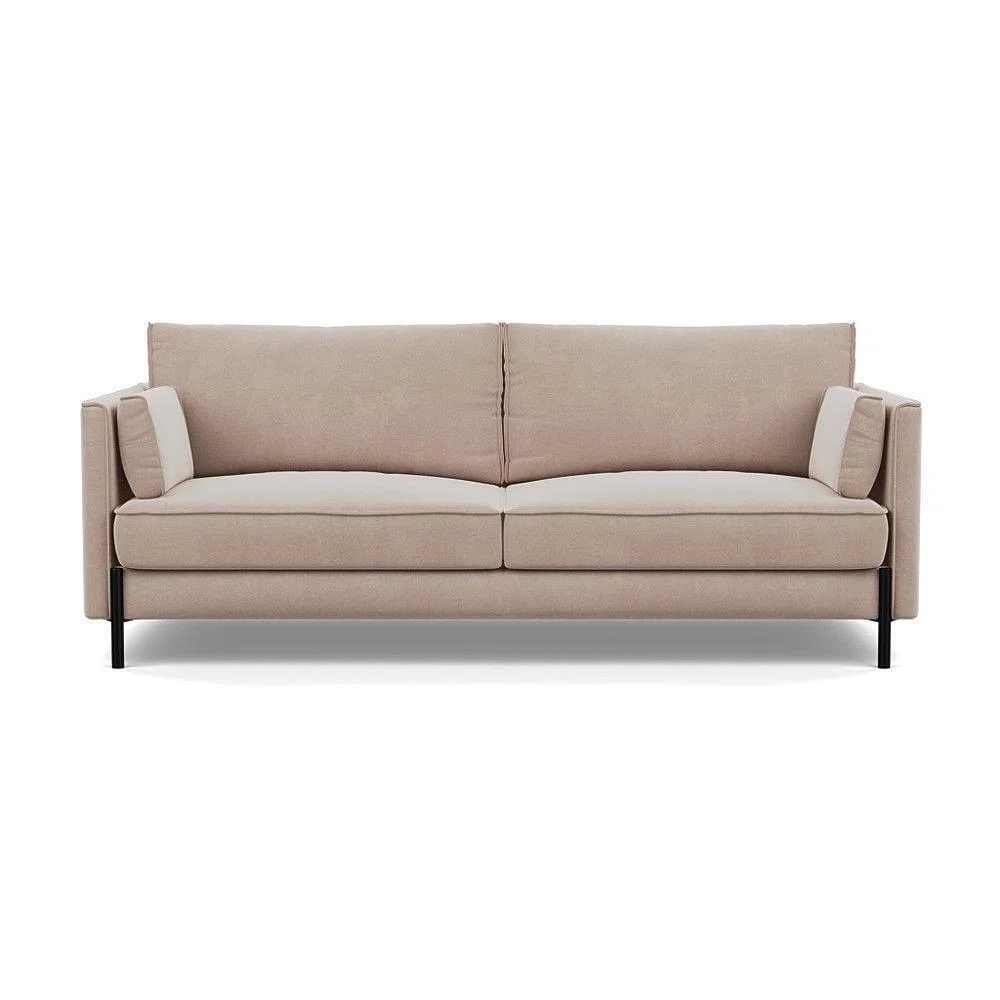 Heal's Tortona 3 Seater Sofa Smart Linen Mix Maroon - Heal's UK Furniture – image 11
