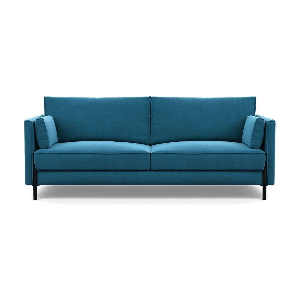 Heal's Tortona 3 Seater Sofa Smart Linen Mix Maroon - Heal's UK Furniture – image 12