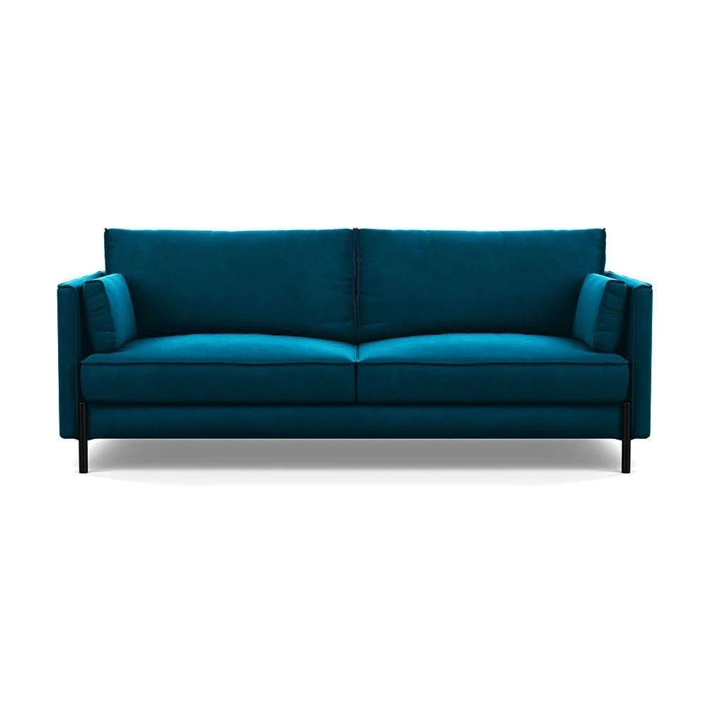 Heal's Tortona 3 Seater Sofa Smart Linen Mix Maroon - Heal's UK Furniture – image 20