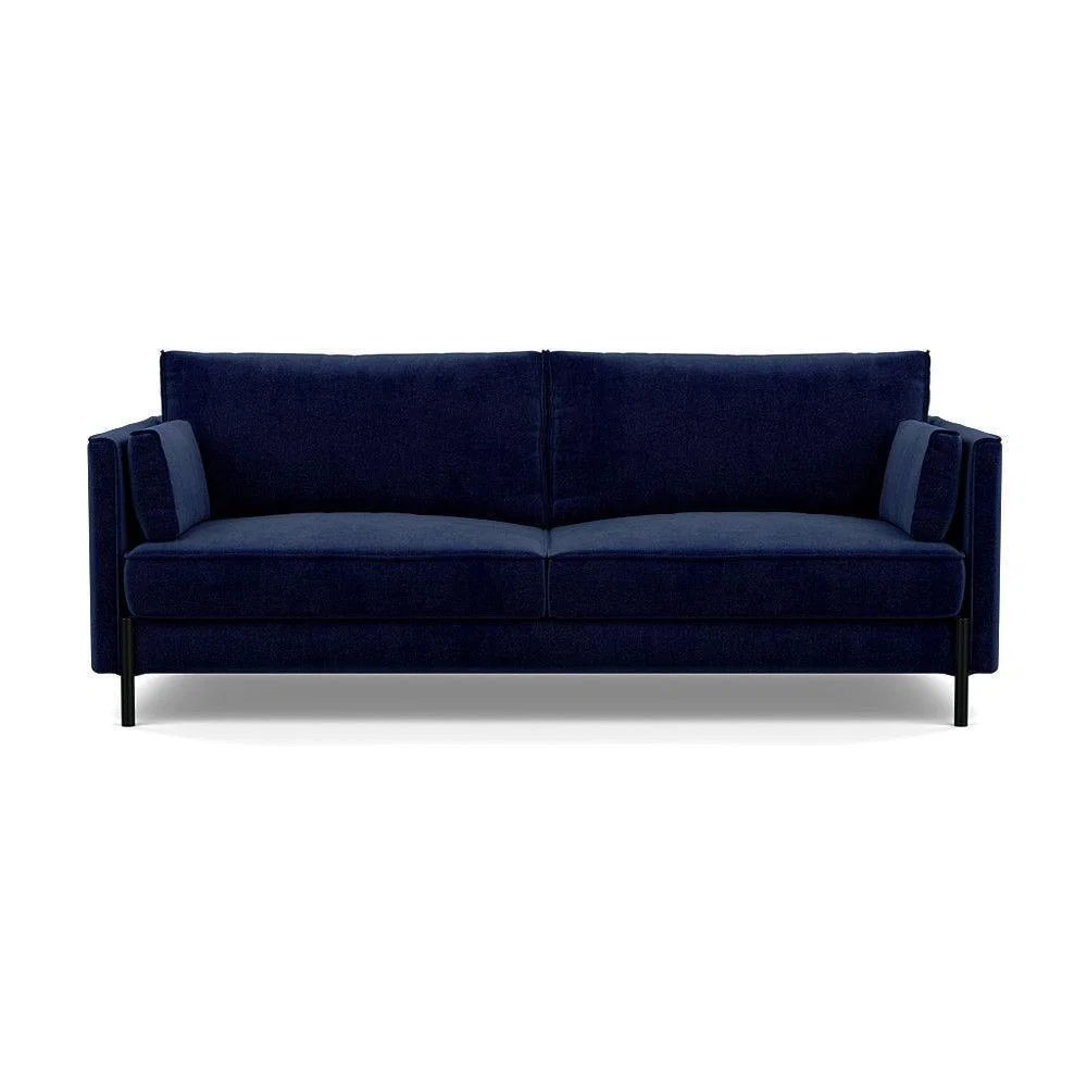 Heal's Tortona 3 Seater Sofa Smart Linen Mix Maroon - Heal's UK Furniture – image 25