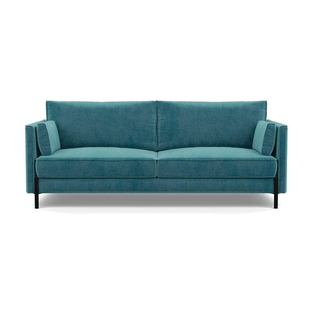 Heal's Tortona 3 Seater Sofa Smart Linen Mix Maroon - Heal's UK Furniture – image 26