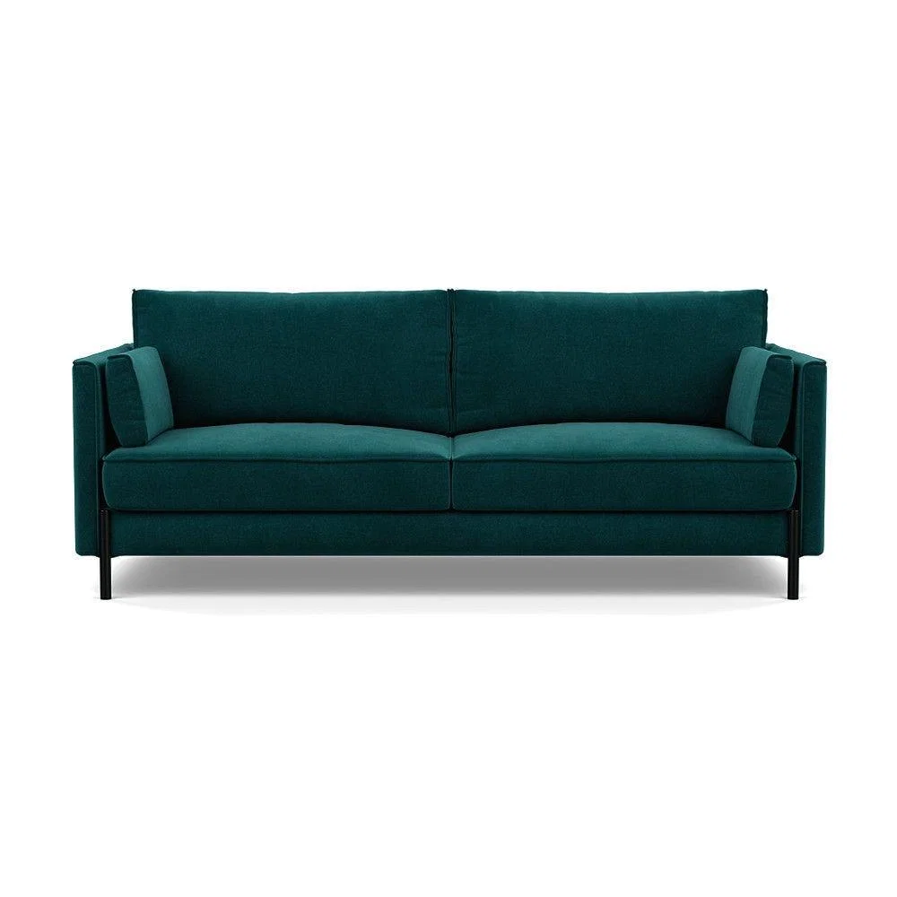 Heal's Tortona 3 Seater Sofa Smart Linen Mix Maroon - Heal's UK Furniture – image 33
