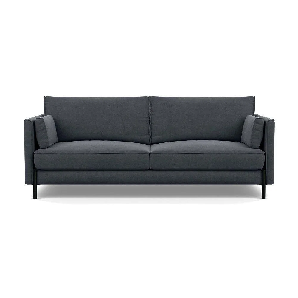 Heal's Tortona 3 Seater Sofa Smart Linen Mix Maroon - Heal's UK Furniture – image 35