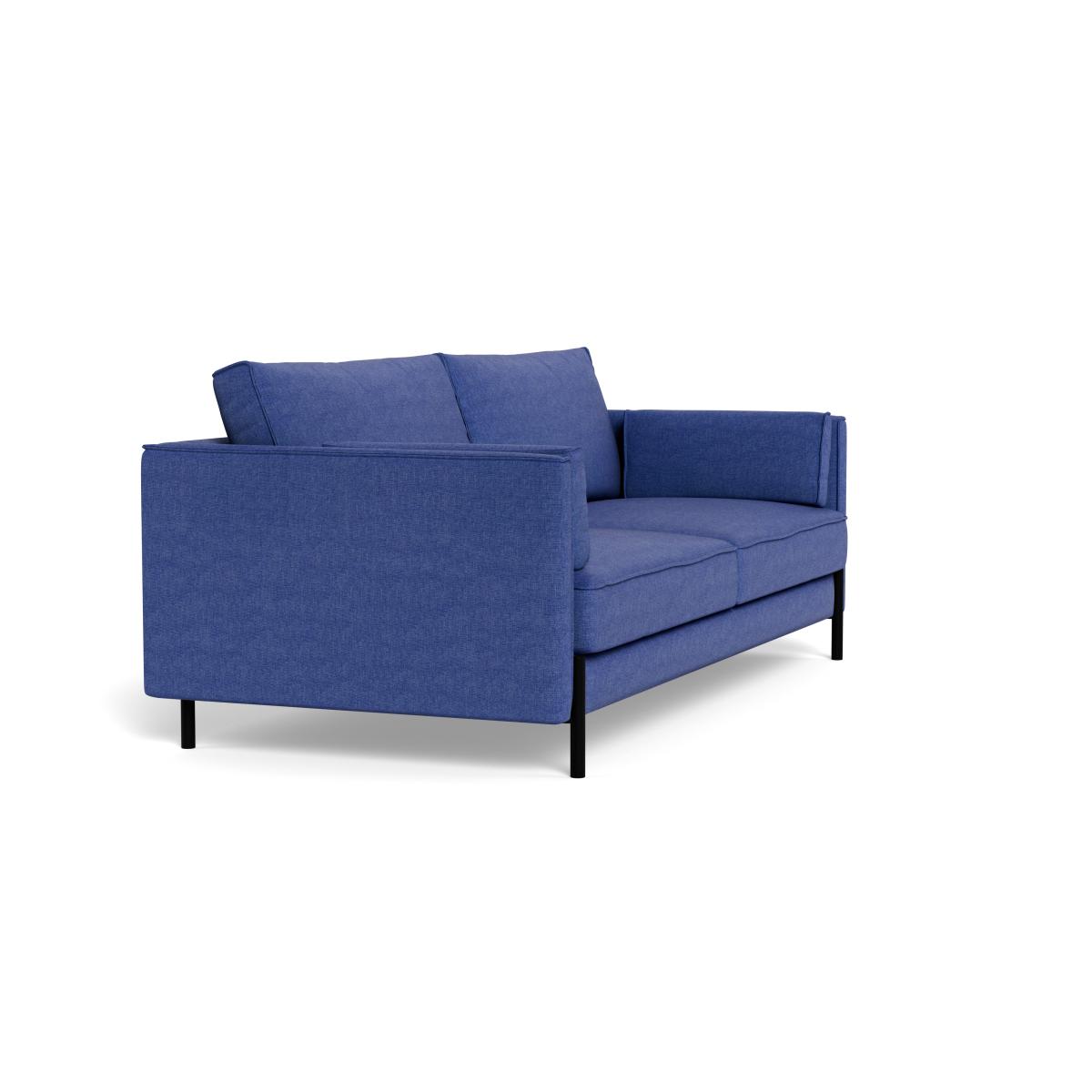 Heal's Tortona 3 Seater Sofa Brushed Cotton Cobalt – image 3