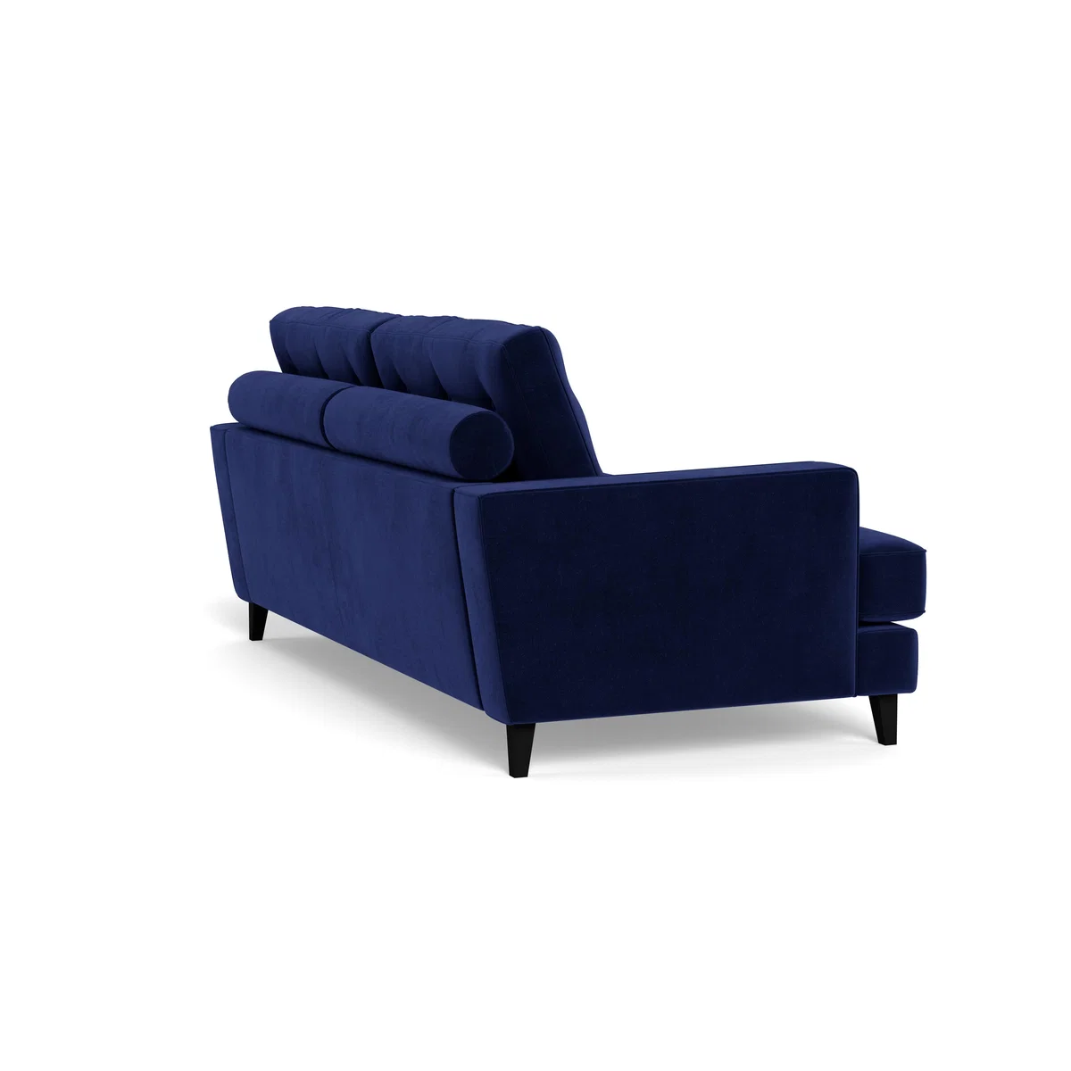 Heal's Mistral 3 Seater Sofa Smart Luxe Velvet Midnight Natural Feet – image 5