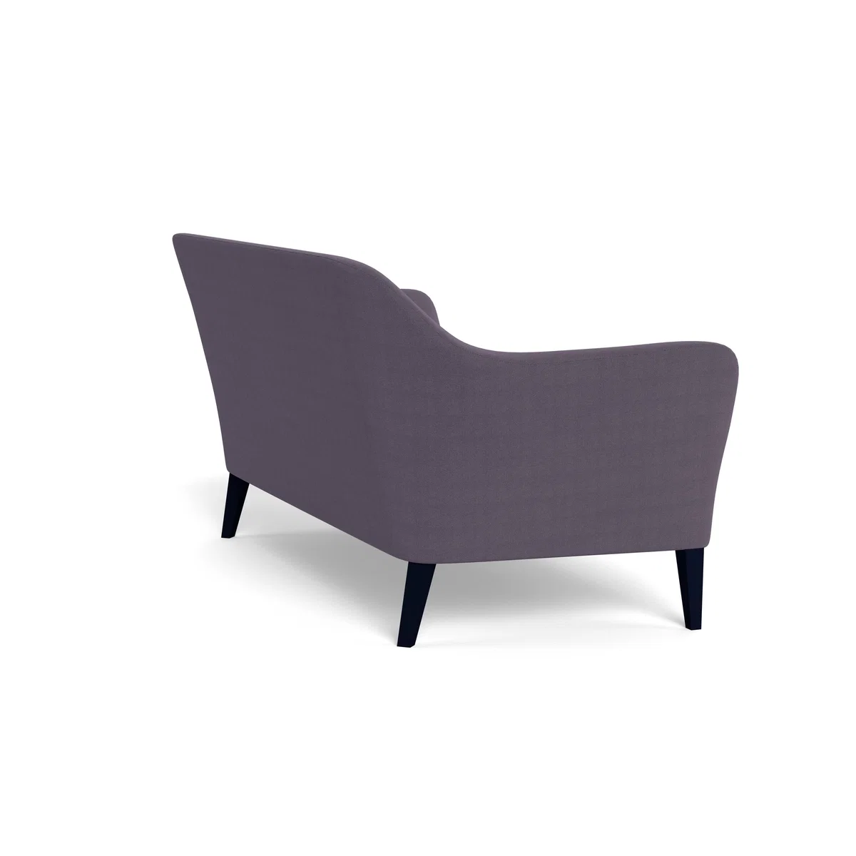 Heal's Wallis 3 Seater Sofa Linen Shadow Black Feet - Heal's UK Furniture – image 4