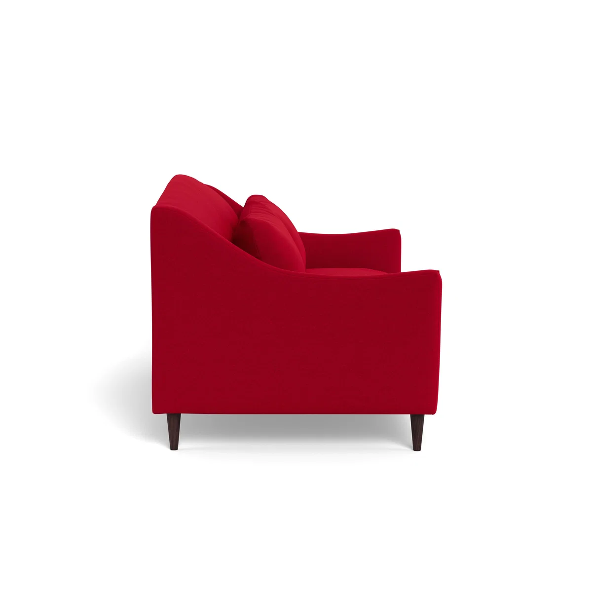Heal's Somerset 3 Seater Sofa Melton Wool Red Oxide Dark Stain - Heal's UK Furniture – image 3