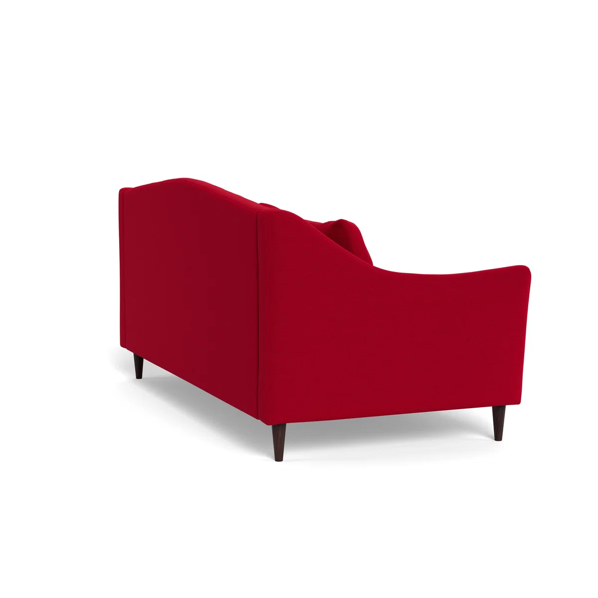Heal's Somerset 3 Seater Sofa Melton Wool Red Oxide Dark Stain - Heal's UK Furniture – image 4
