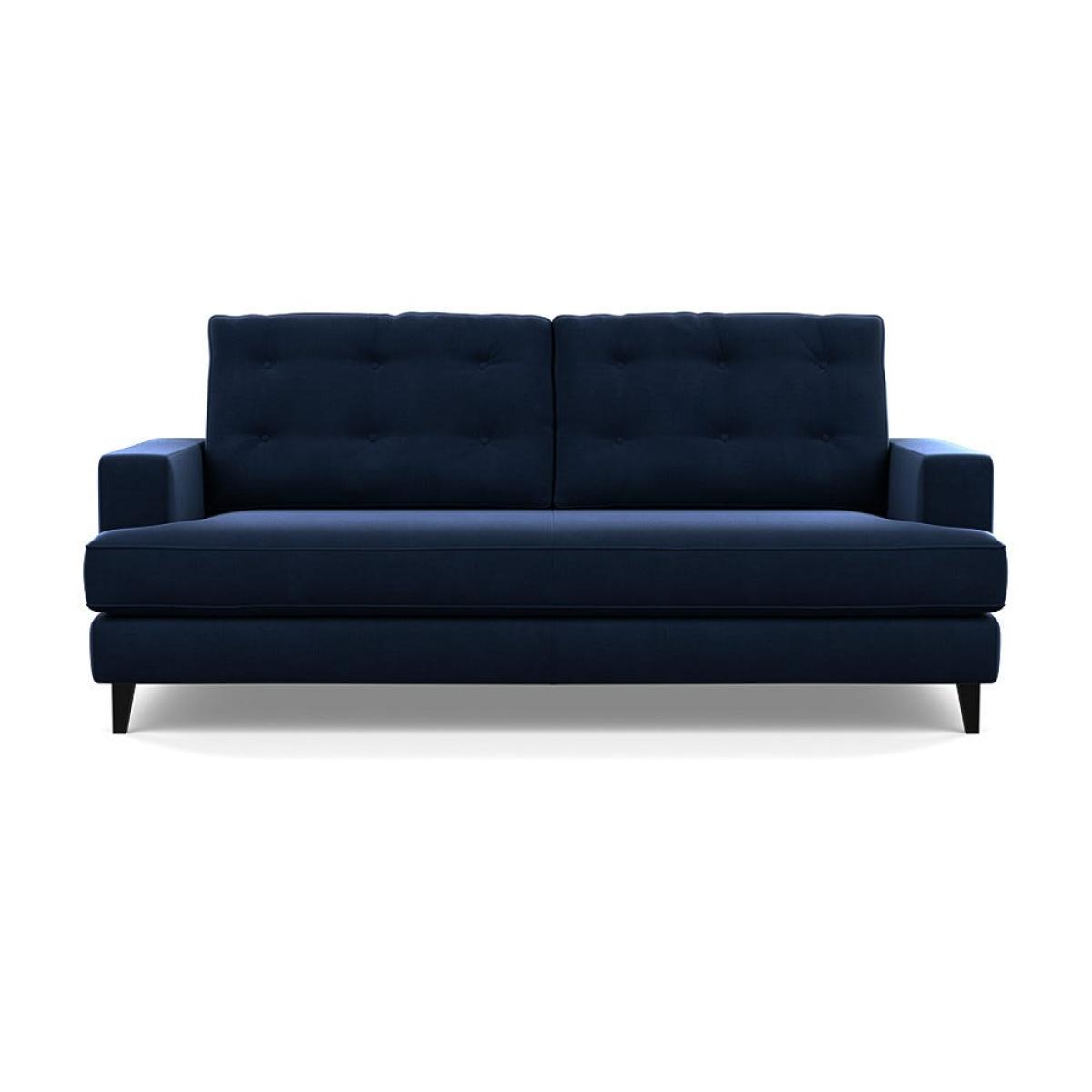 Heal's Mistral 3 Seater Sofa Smart Velvet Dusk Black Feet – image 2