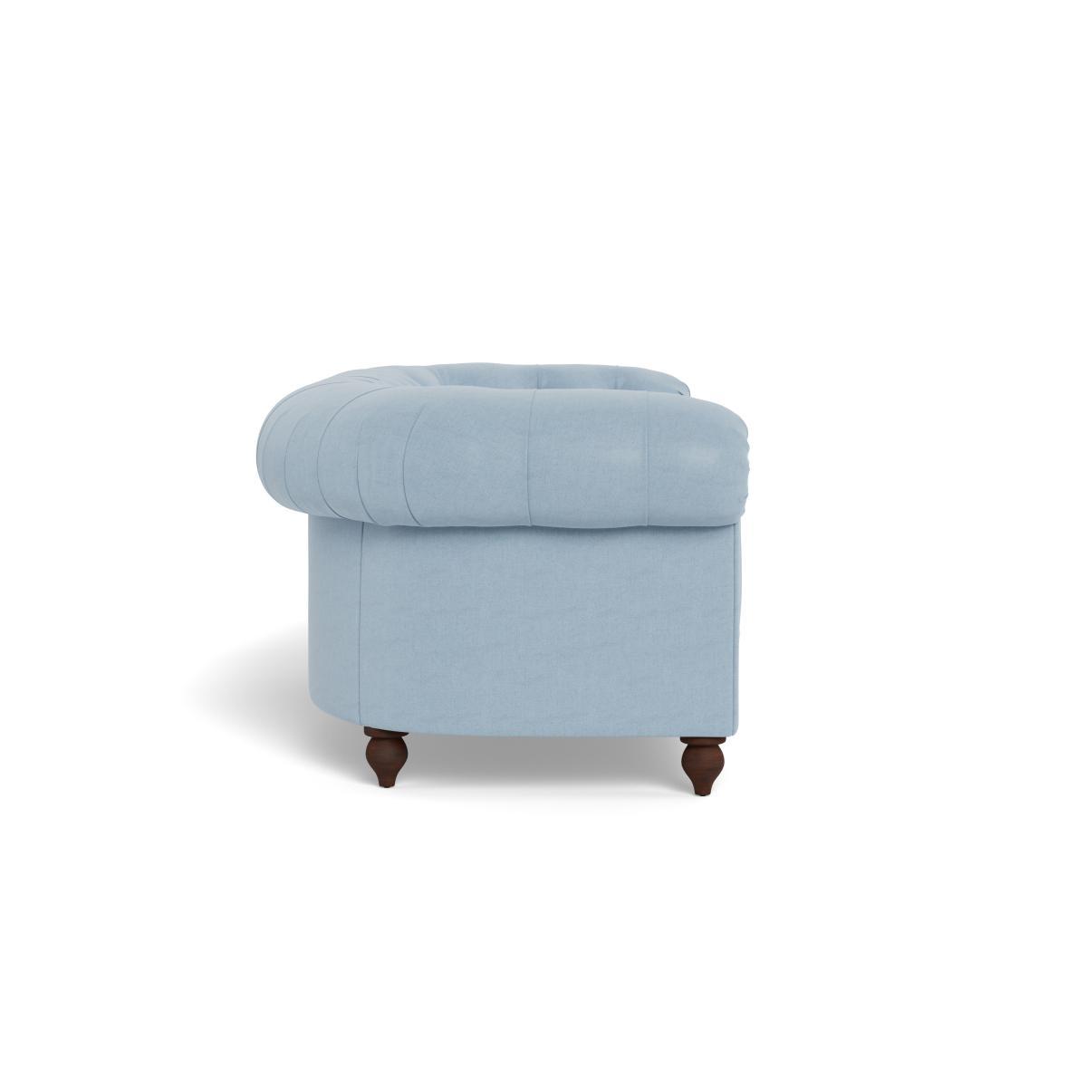 Heal's Fitzrovia 3 Seater Sofa Capelo LinenCotton Sea Shanty Natural Feet - Heal's UK Furniture – image 3