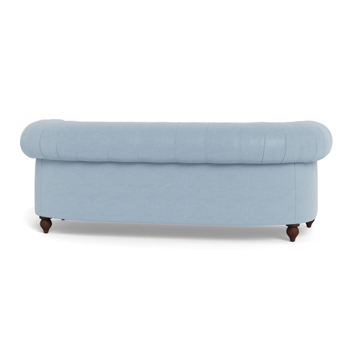 Heal's Fitzrovia 3 Seater Sofa Capelo LinenCotton Sea Shanty Natural Feet - Heal's UK Furniture – image 5