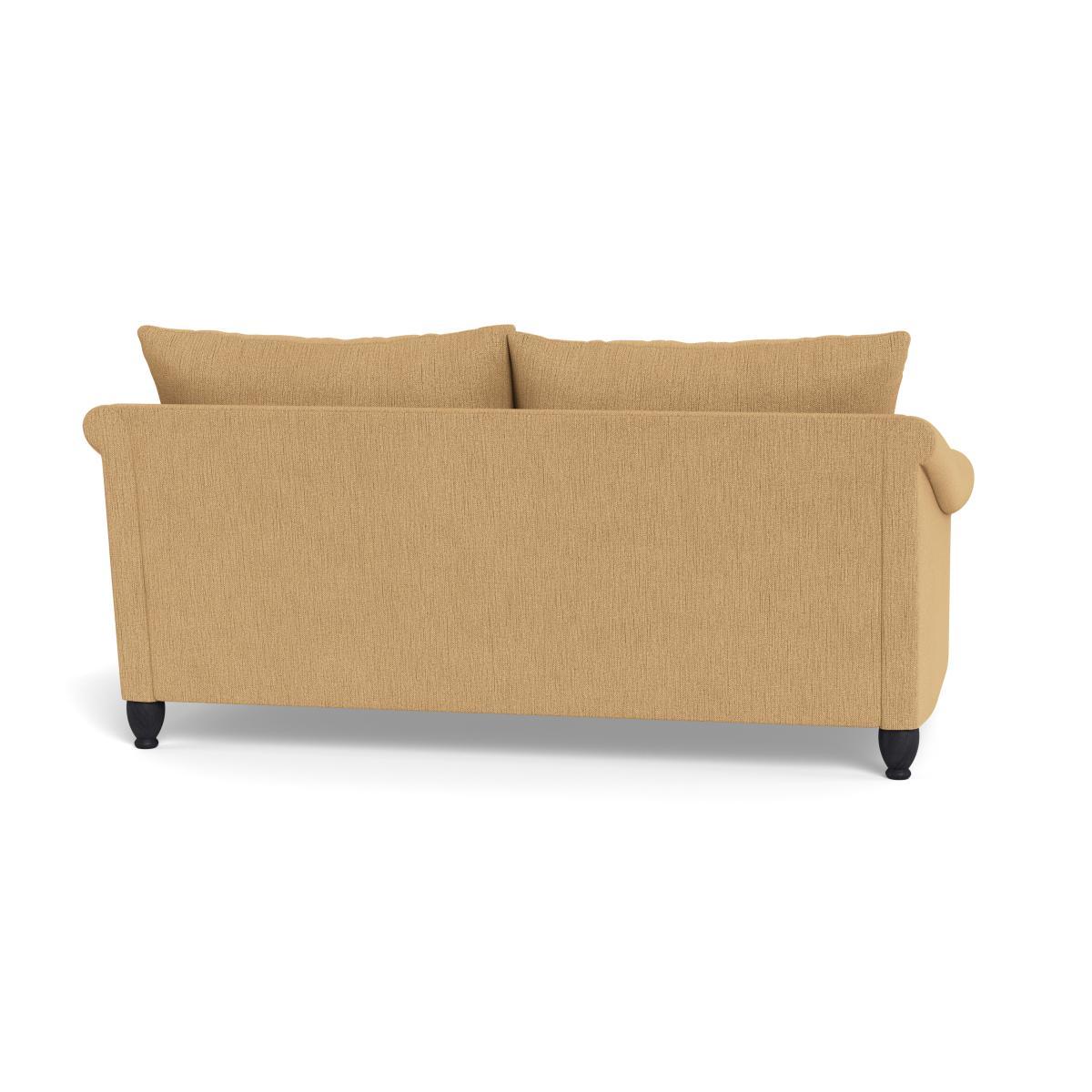Heal's Devon 3 Seater Smart Linen Mix Sand Natural Ash Feet - Heal's UK Furniture – image 5