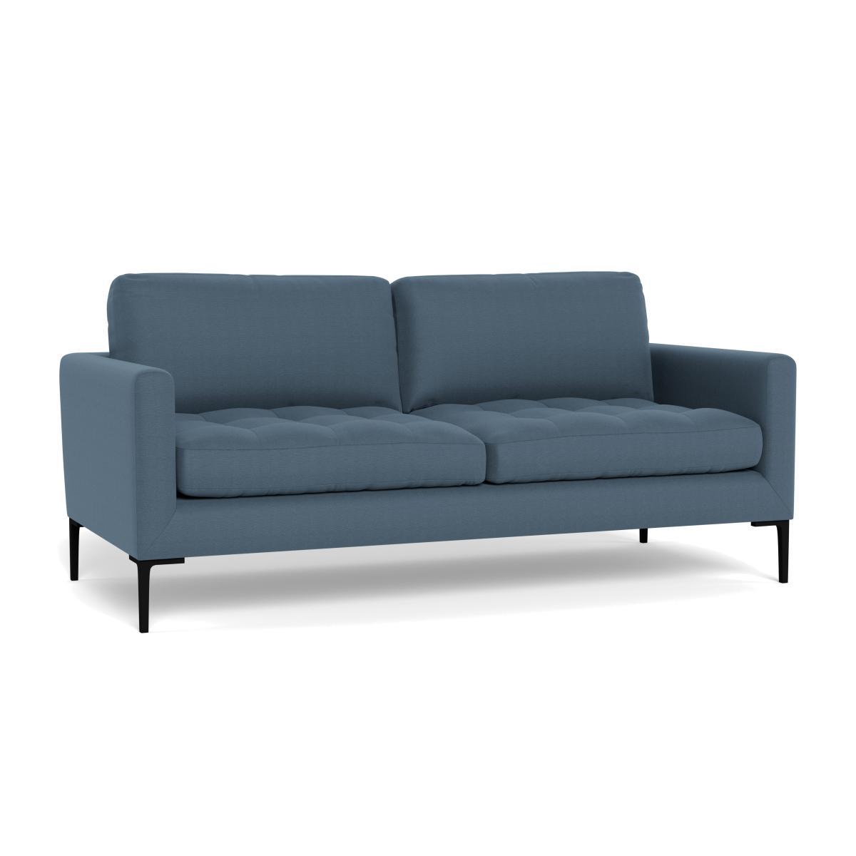 Heal's Eton 3 Seater Sofa Capelo LinenCotton Mineral Brass Feet - Heal's UK Furniture – image 1