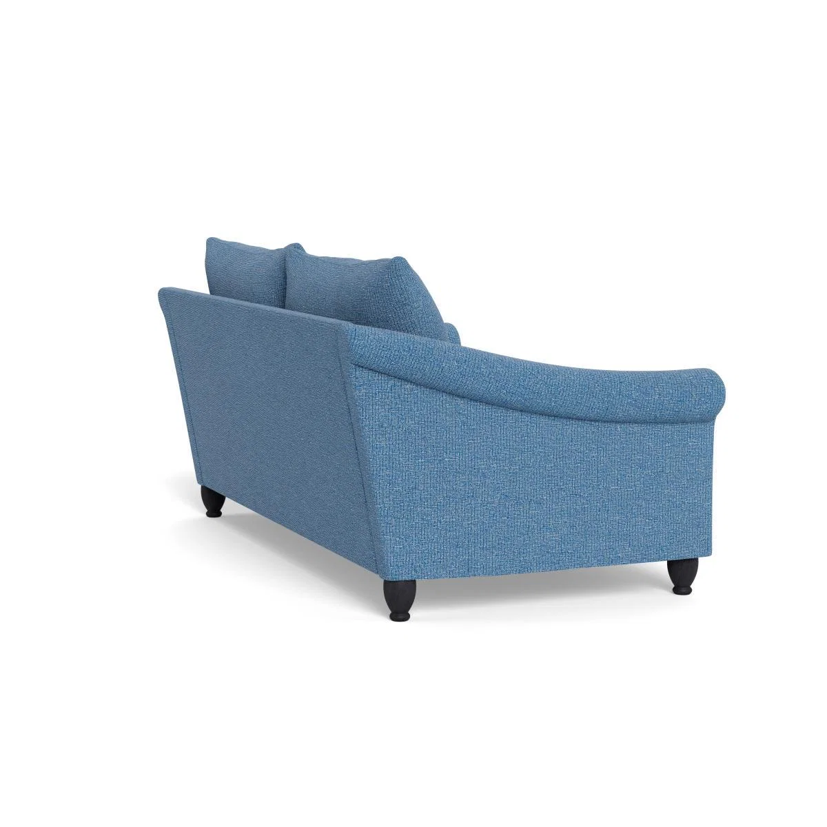 Heal's Devon 3 Seater Tejo Recycled Cobalt Walnut Stain Beech Feet - Heal's UK Furniture – image 4