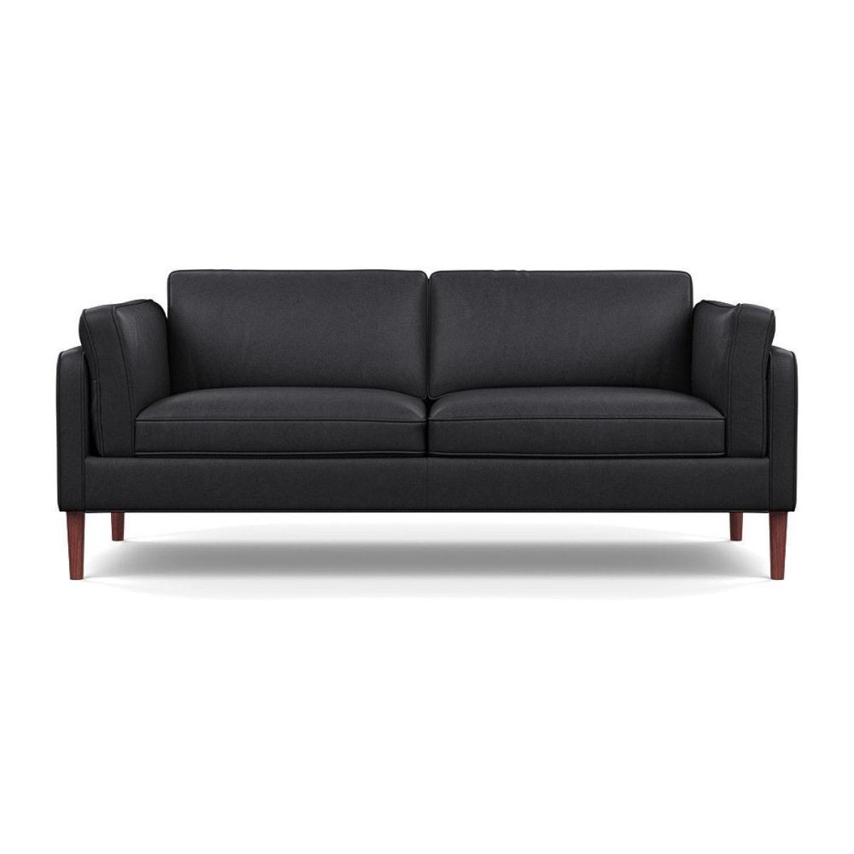 Heal's Sonno 3 Seater Leather Grain White 000 Natural Feet - Heal's UK Furniture – image 13