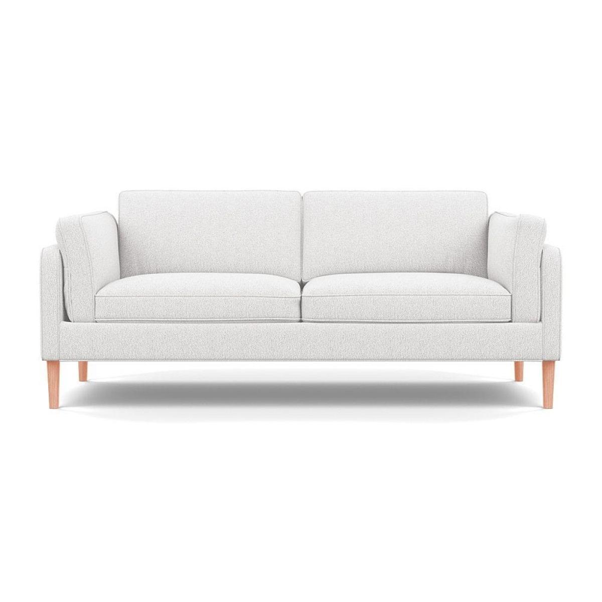 Heal's Sonno 3 Seater Leather Grain White 000 Natural Feet - Heal's UK Furniture – image 17