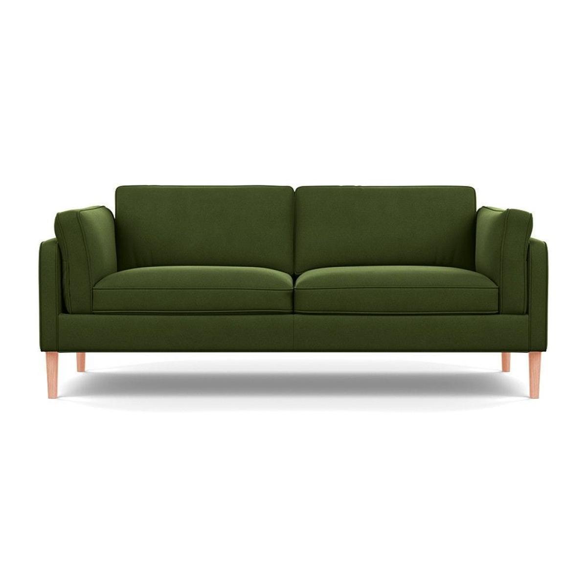 Heal's Sonno 3 Seater Leather Grain White 000 Natural Feet - Heal's UK Furniture – image 22