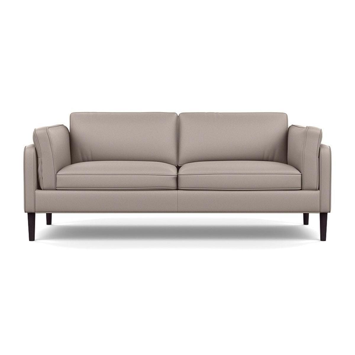 Heal's Sonno 3 Seater Leather Grain White 000 Natural Feet - Heal's UK Furniture – image 5