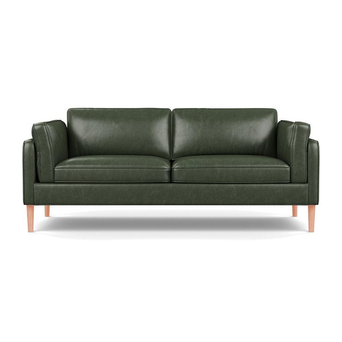 Heal's Sonno 3 Seater Leather Grain White 000 Natural Feet - Heal's UK Furniture – image 45