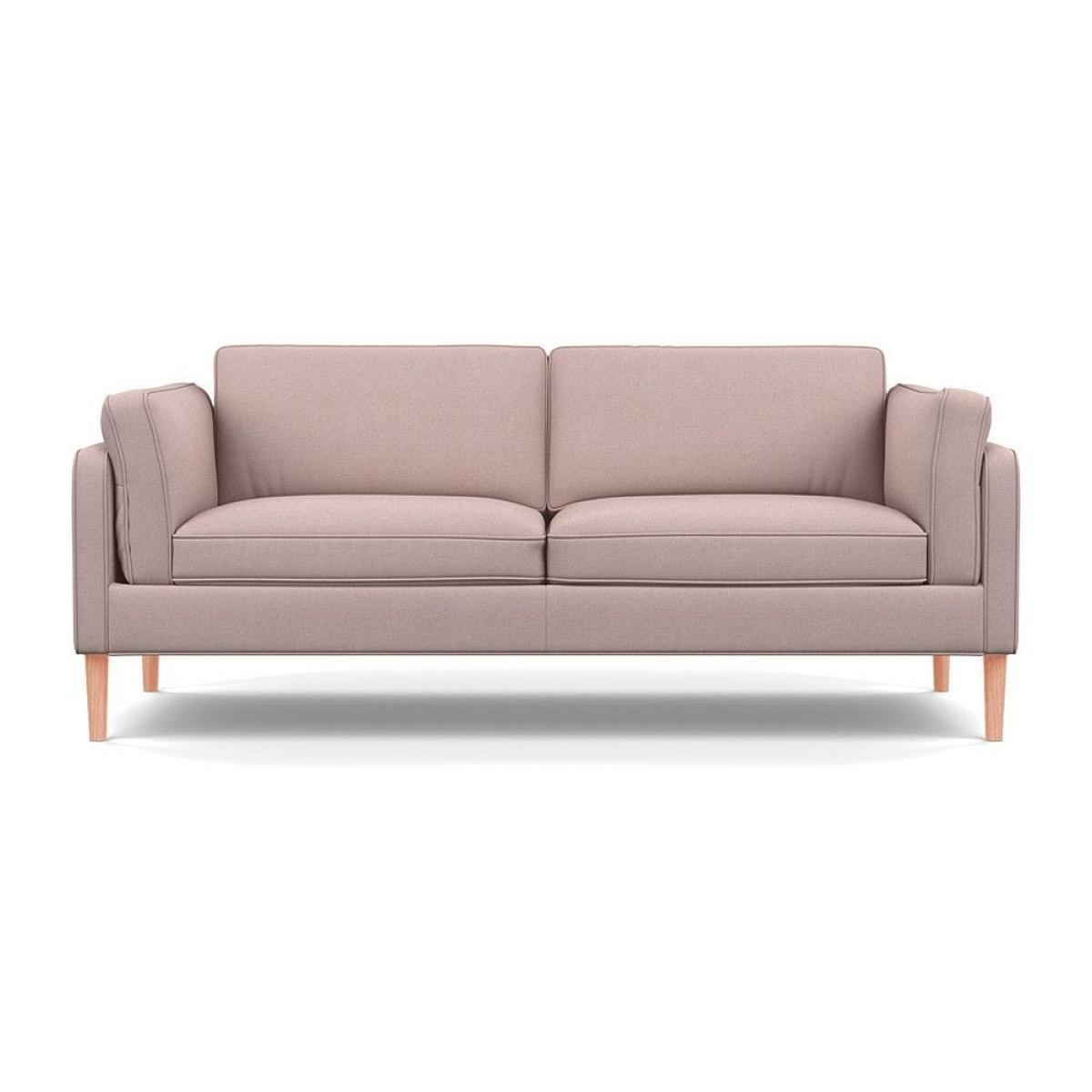 Heal's Sonno 3 Seater Leather Grain White 000 Natural Feet - Heal's UK Furniture – image 6