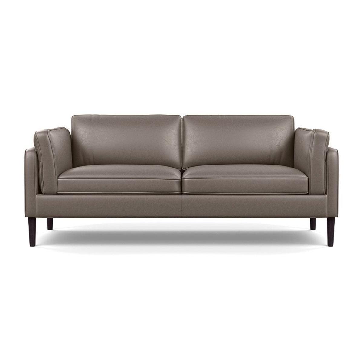 Heal's Sonno 3 Seater Leather Grain White 000 Natural Feet - Heal's UK Furniture – image 53