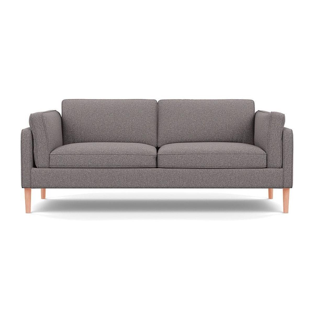 Heal's Sonno 3 Seater Leather Grain White 000 Natural Feet - Heal's UK Furniture – image 55