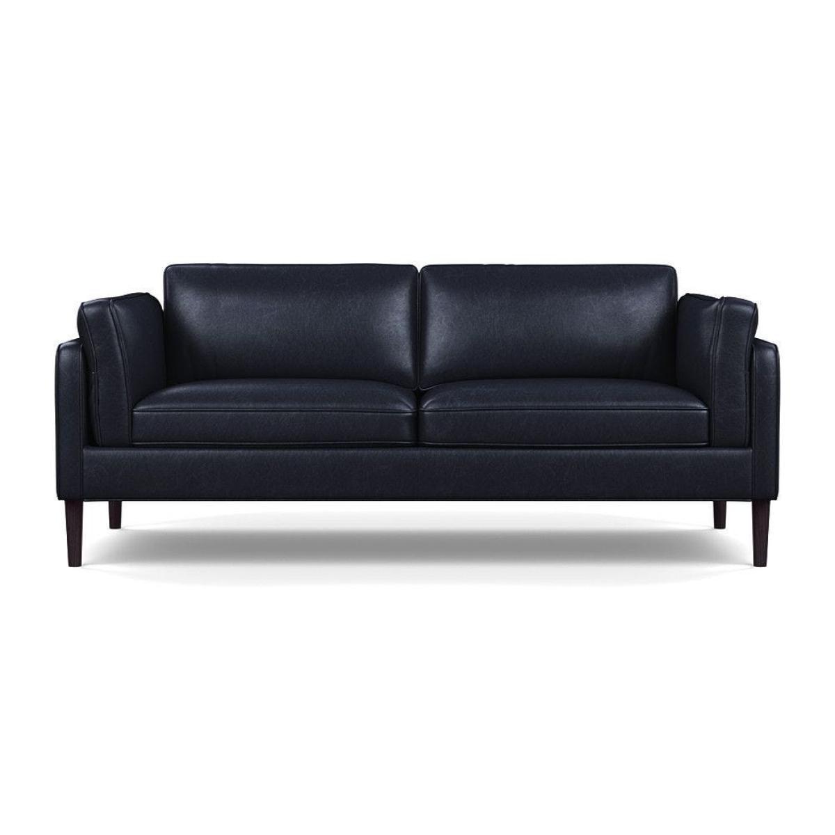 Heal's Sonno 3 Seater Leather Grain White 000 Natural Feet - Heal's UK Furniture – image 57