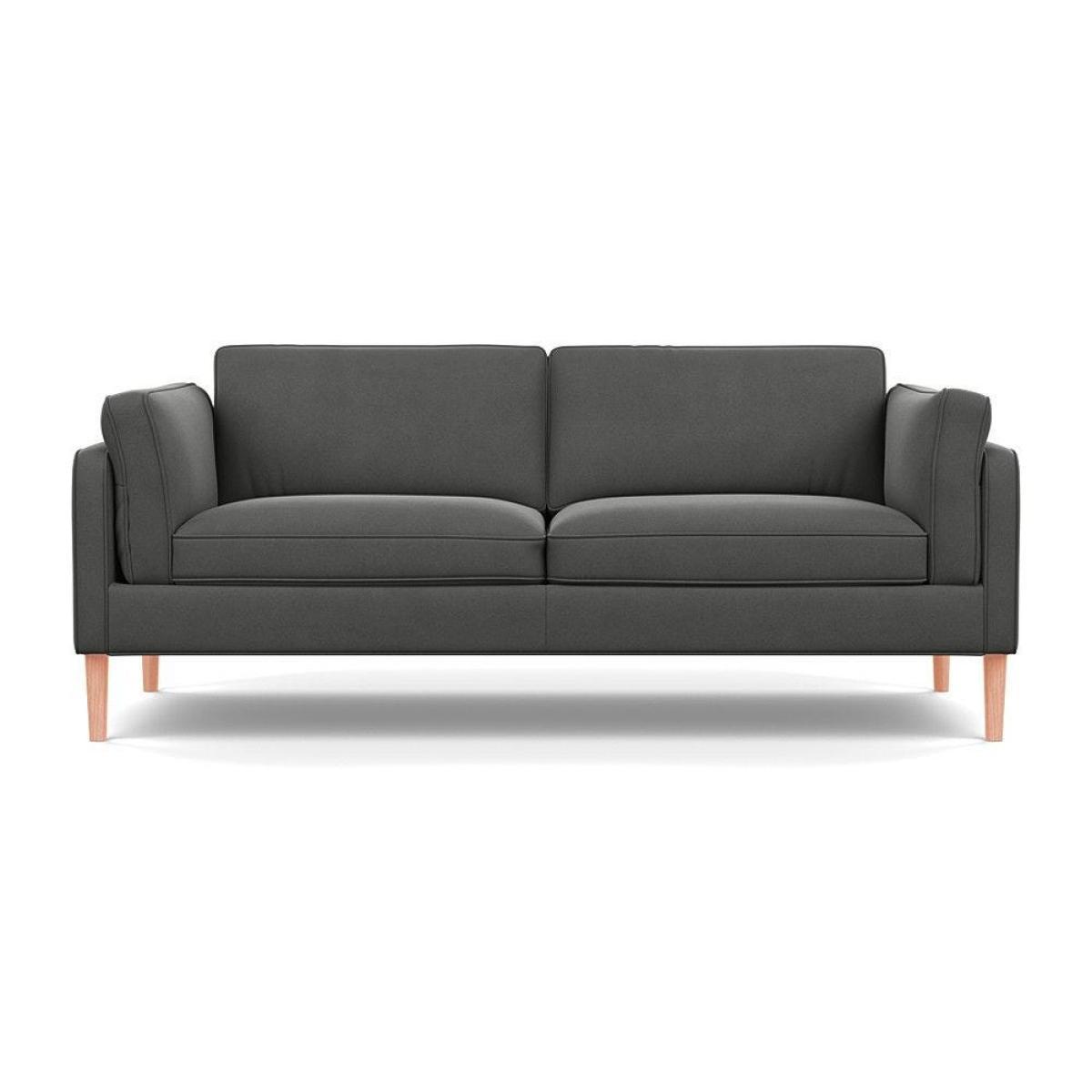 Heal's Sonno 3 Seater Leather Grain White 000 Natural Feet - Heal's UK Furniture – image 60