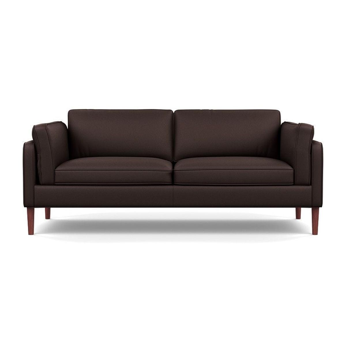 Heal's Sonno 3 Seater Leather Grain White 000 Natural Feet - Heal's UK Furniture – image 7